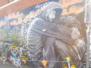 street art en voyage melbourne hoodie man